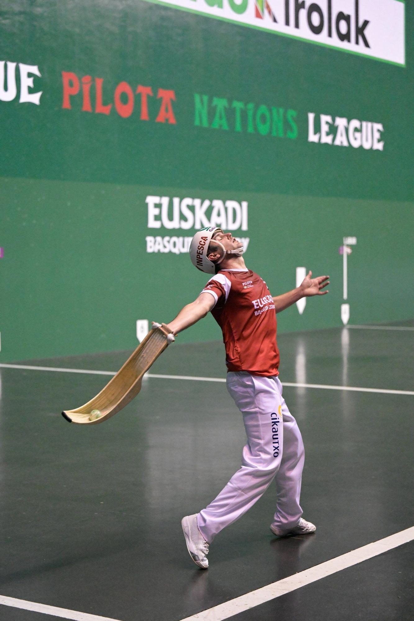 Aritz Erkiaga vence a Olharan en la Liga de Naciones de 36 metros.