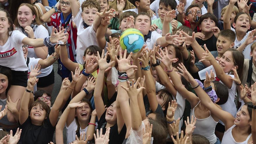 Fotos del chupinazo de Buztintxuri