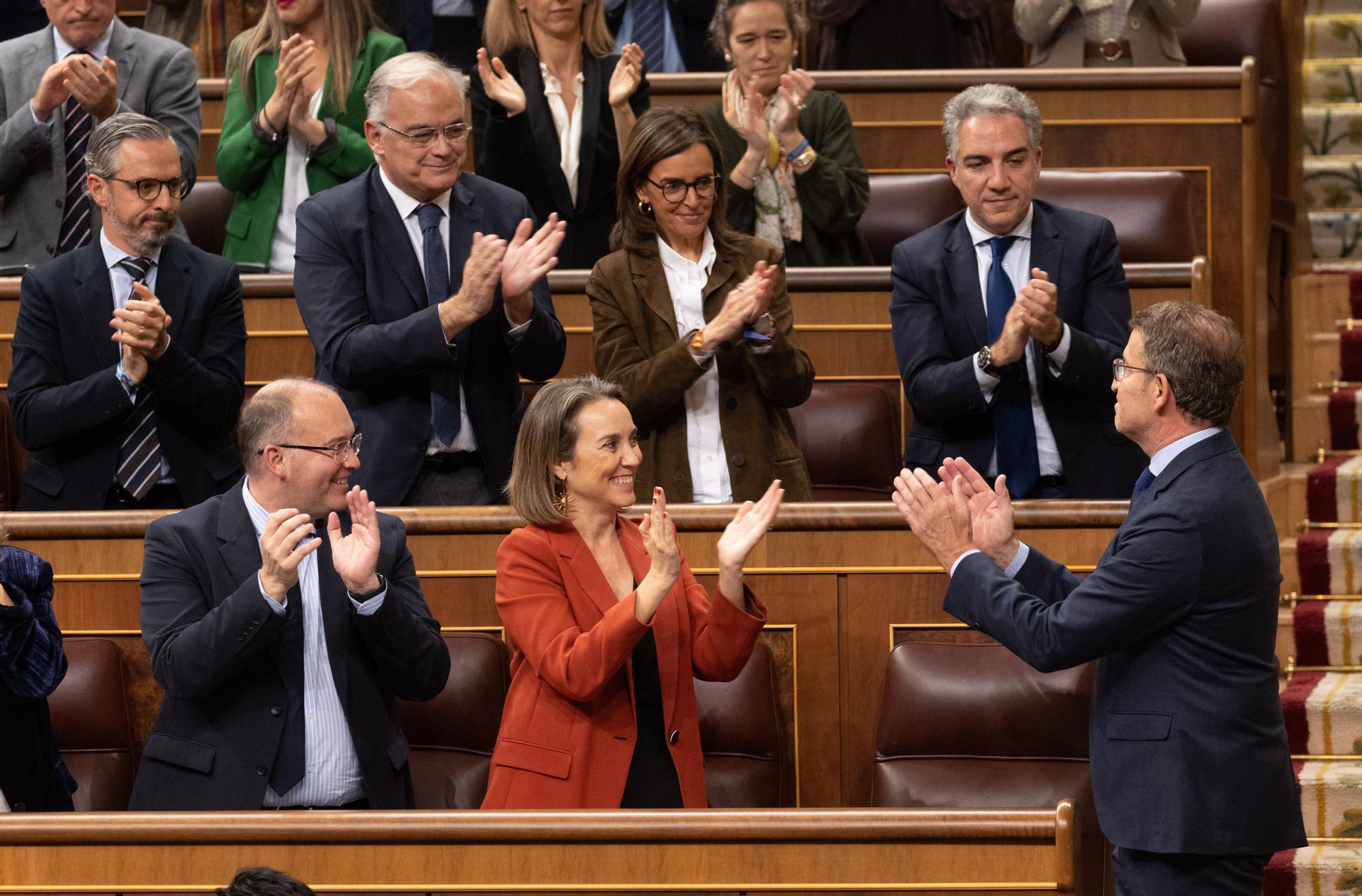 El primer debate sobre la ley de amnistía, en imágenes