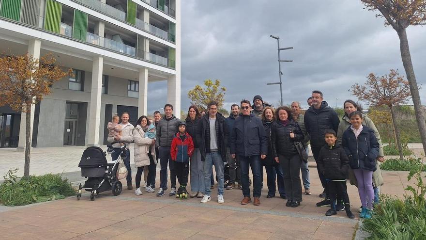 Vecinos censuran el cambio del plan de la UPNA “de 280 a 430 viviendas”