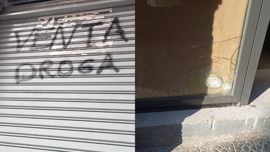 Ofrece una recompensa de 400 euros a quien descubra quién le tira botellas de cristal en Bilbao
