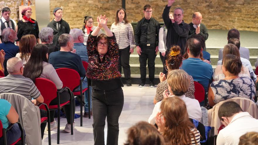 En imágenes: Down Araba-Isabel Orbe celebra sus 30 años