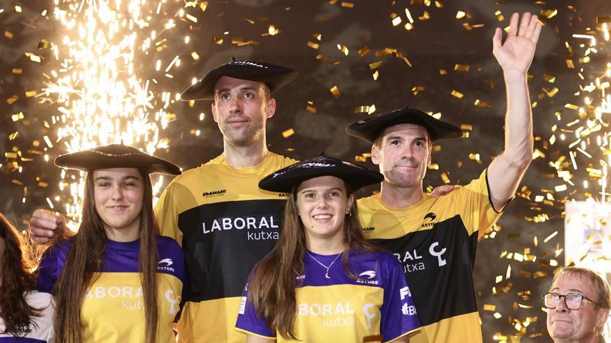 En imágenes: Barandika-López y Elaia-Maia, campeones de la Jai Alai League ante Urreisti