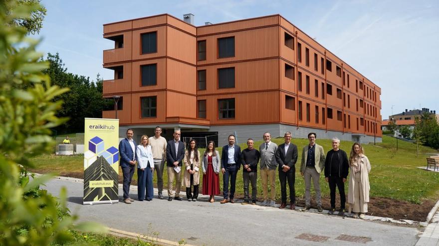 Eusko Jaurlaritzak lehen Eraiki Label ziurtagiria eman dio Sopelako etxebizitza babestuaren sustapenari