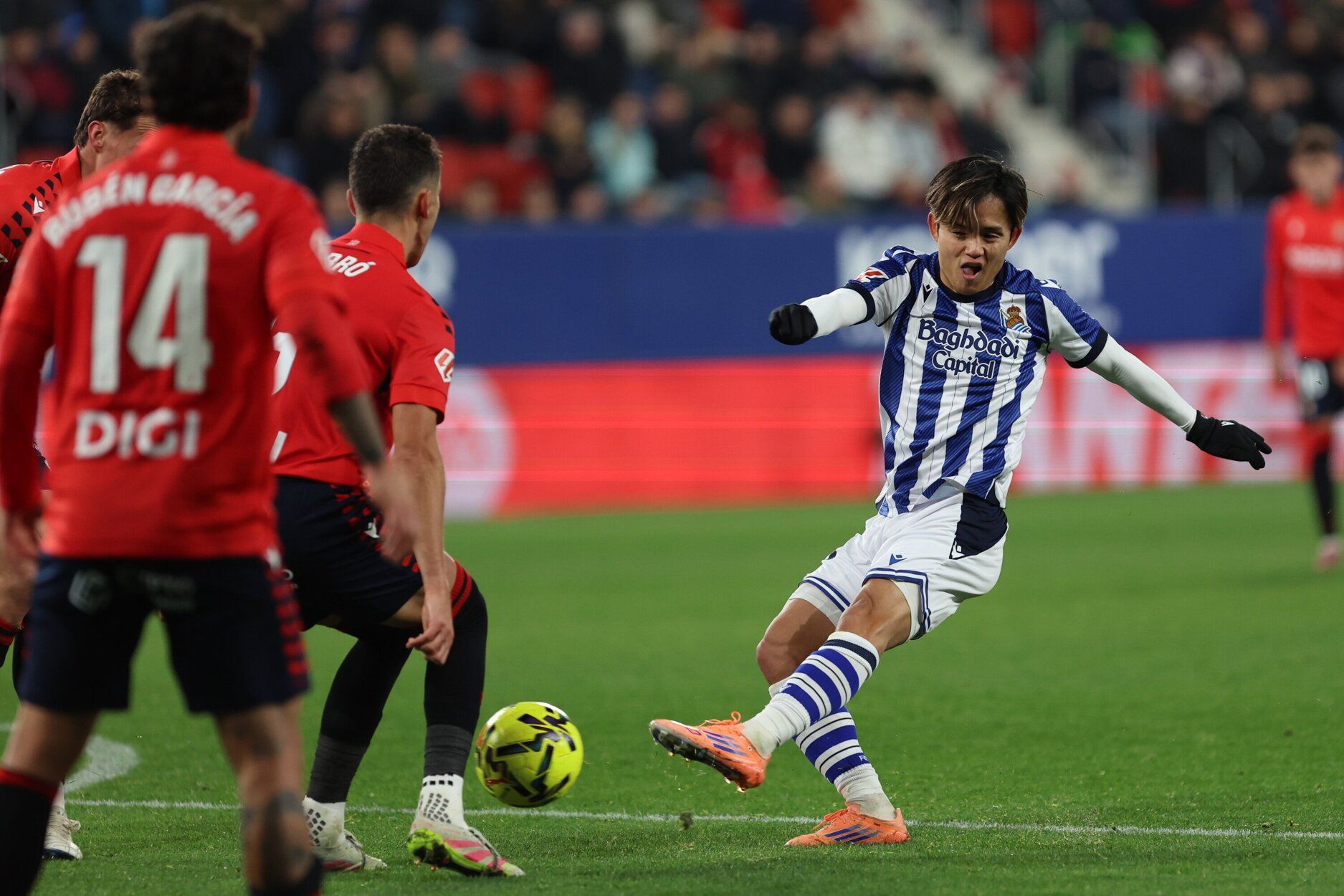Mejores imágenes del Osasuna-Real Sociedad