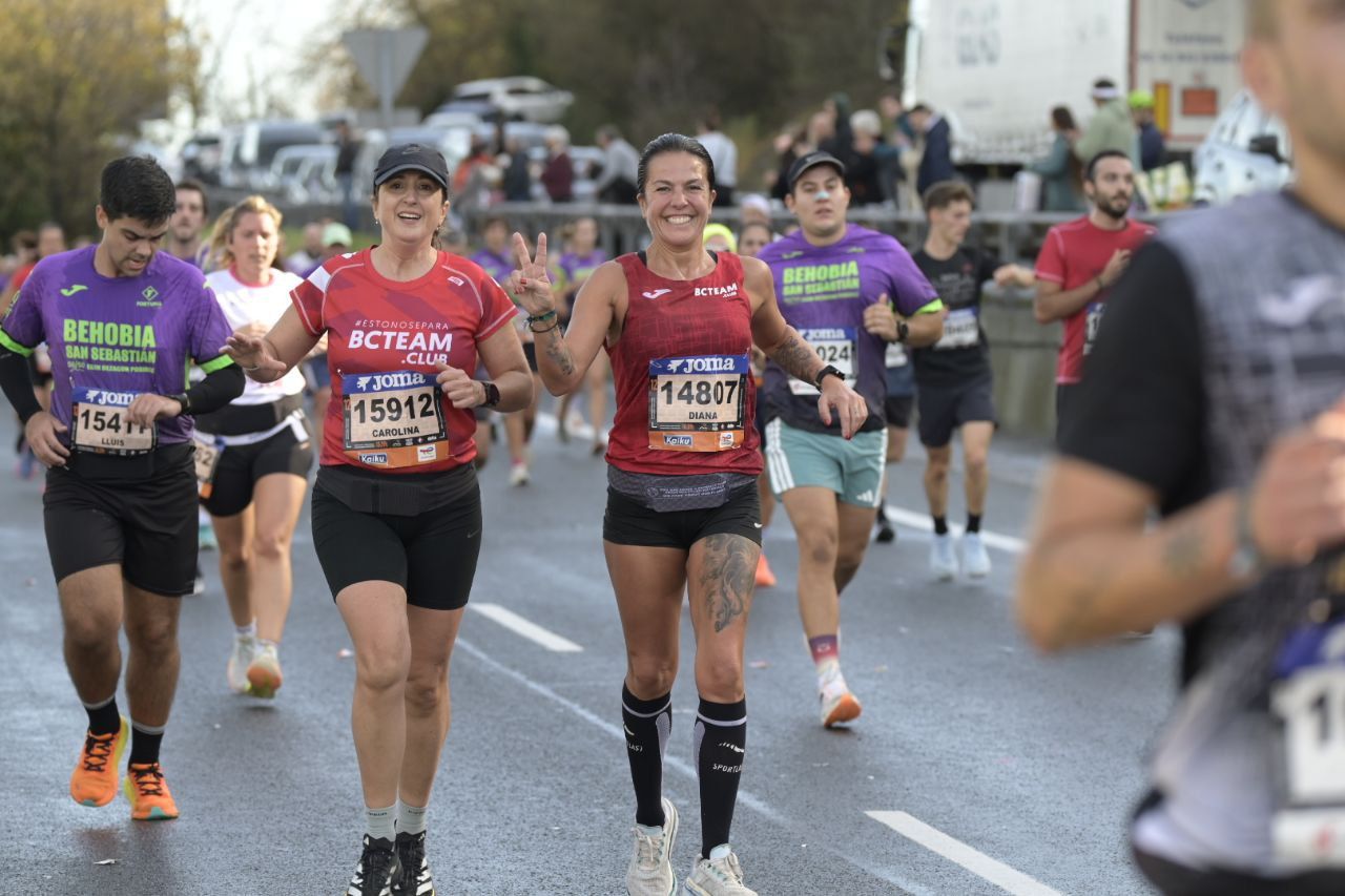 La Behobia, a su paso por Gaintxurizketa