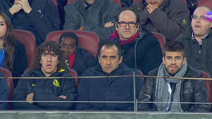 La imagen del niño en TVE con los ojos desencajados se convirtió en trending topic durante la disputa del partido entre el F.C. Barcelona y el Arsenal.
