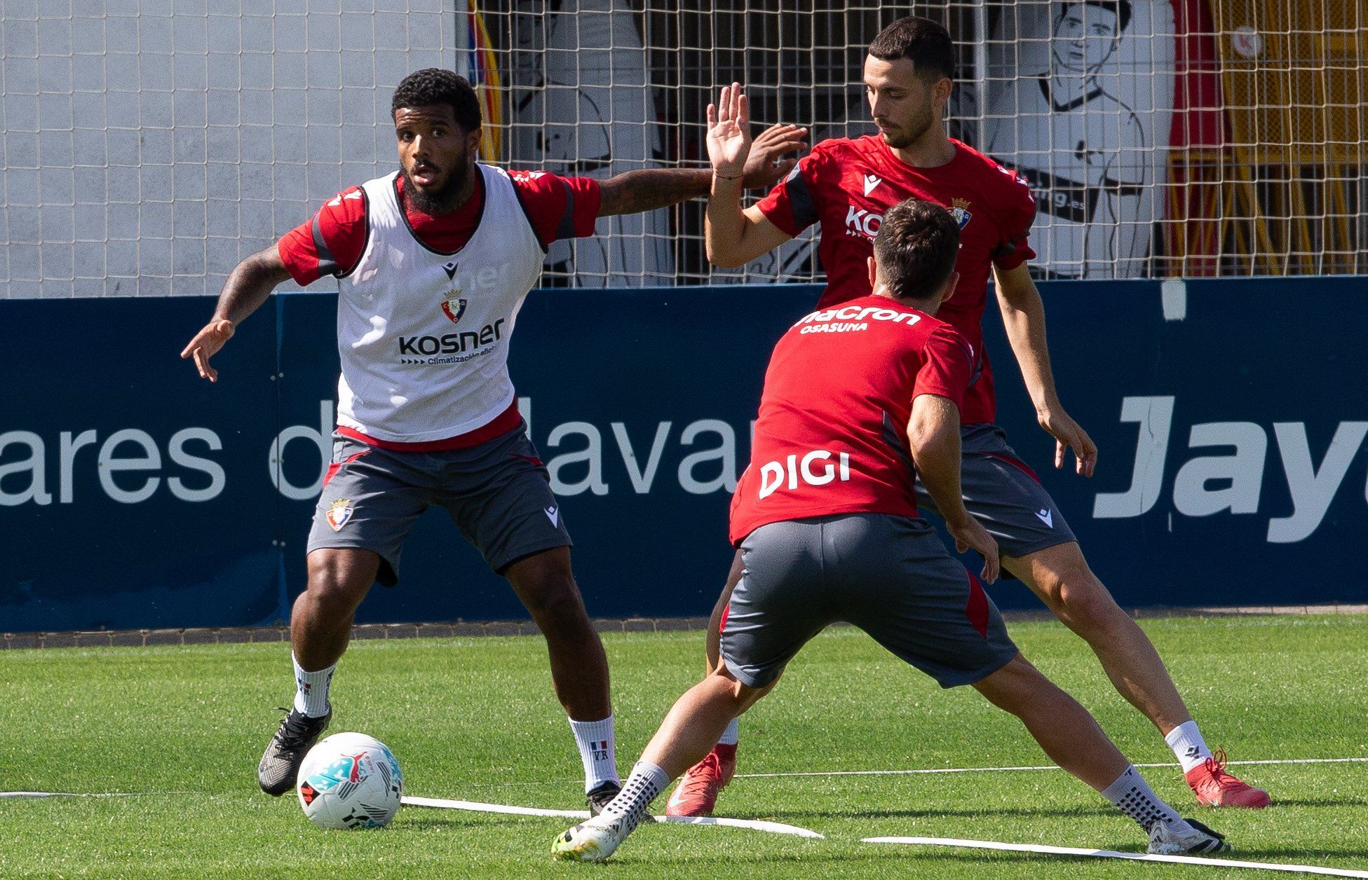 Fotos del entrenamiento de Osasuna en Tajonar del lunes 4 de agosto