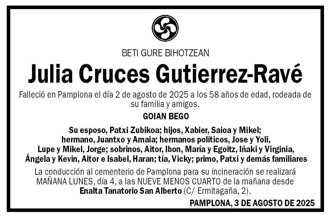 Julia Cruces Gutierrez-Ravé
