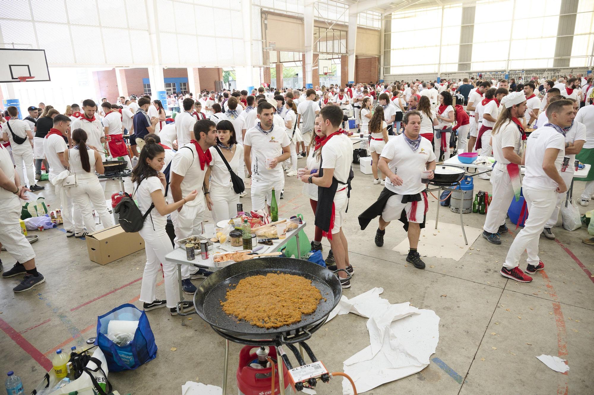 Fotos de la comida del pato en Zizur