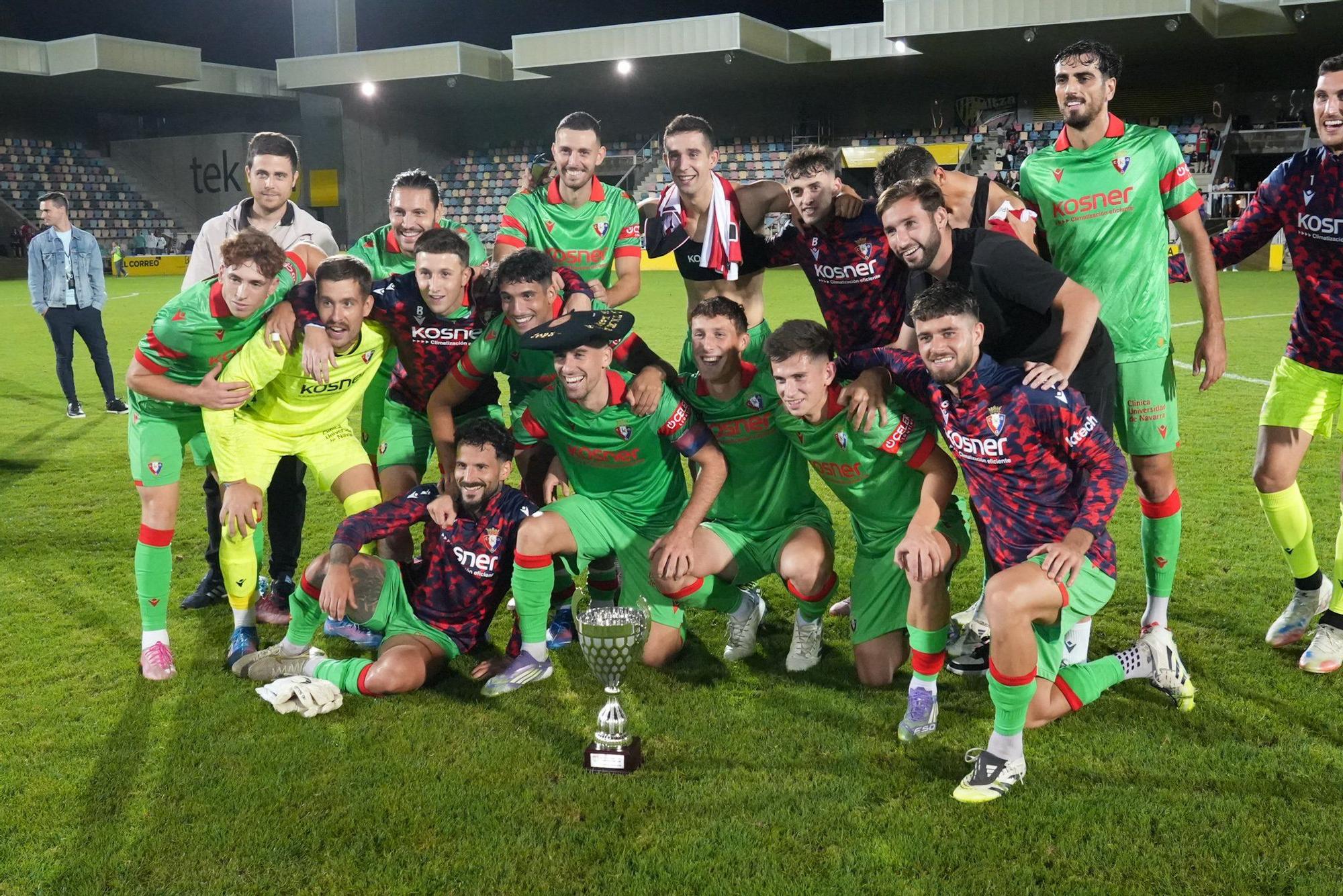 Fotos de la Euskal Herria Txapela entre Osasuna y Athletic