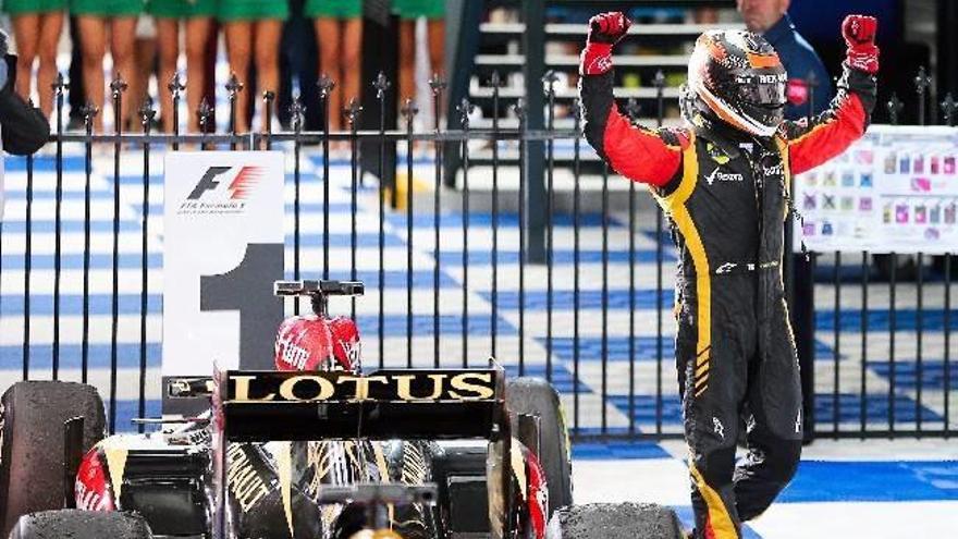 Raikkonen: &quot;Contento con esta victoria, pero aún queda mucho por hacer&quot;