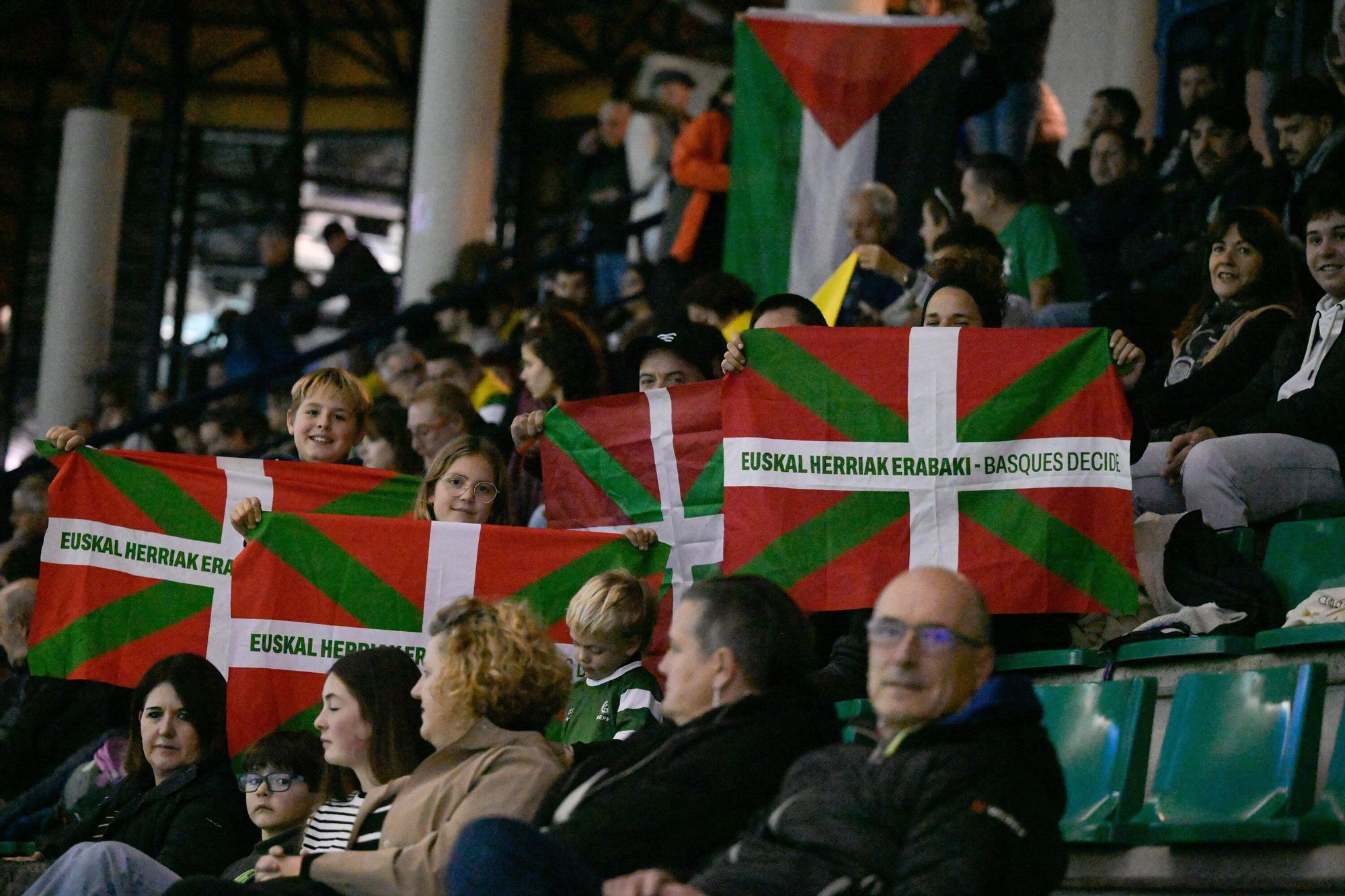 Aritz Erkiaga vence a Olharan en la Liga de Naciones de 36 metros.