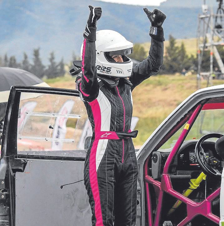 ‘Queen of Europe’. Proclamada en 2019 en la competición de Drift Kings International Serie.