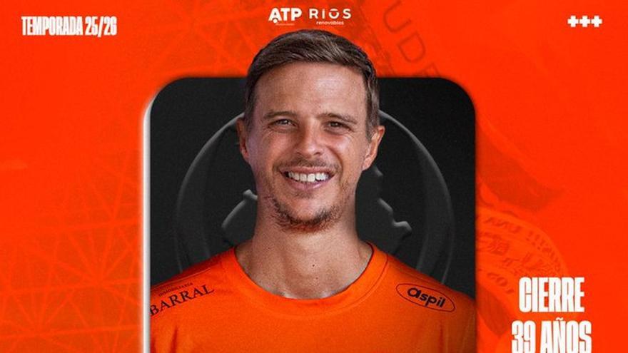 David García seguirá liderando al ATP Iluminación Ribera Navarra FS una campaña más