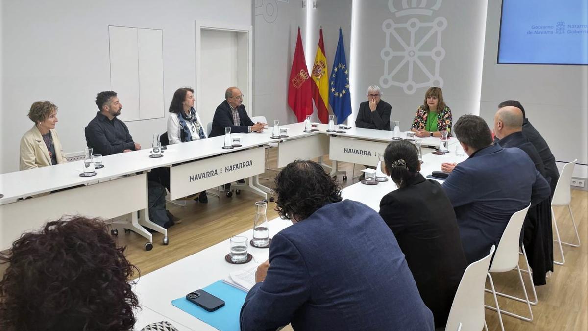 Imagen de la reunión.