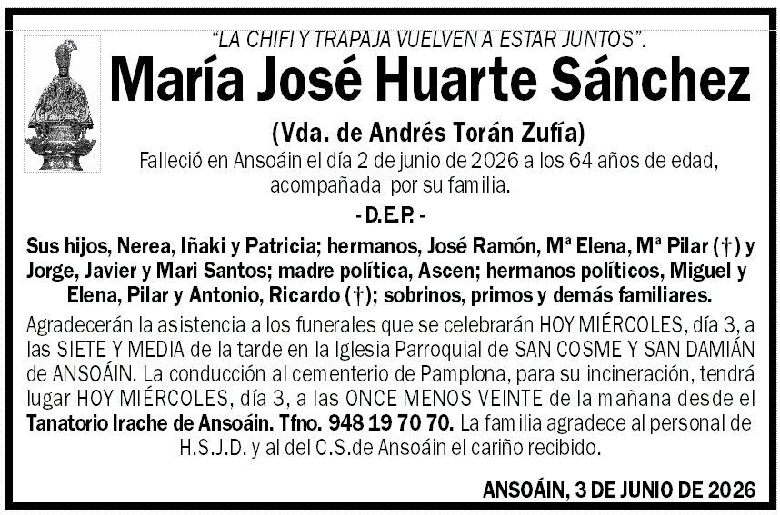 María José Huarte Sánchez
