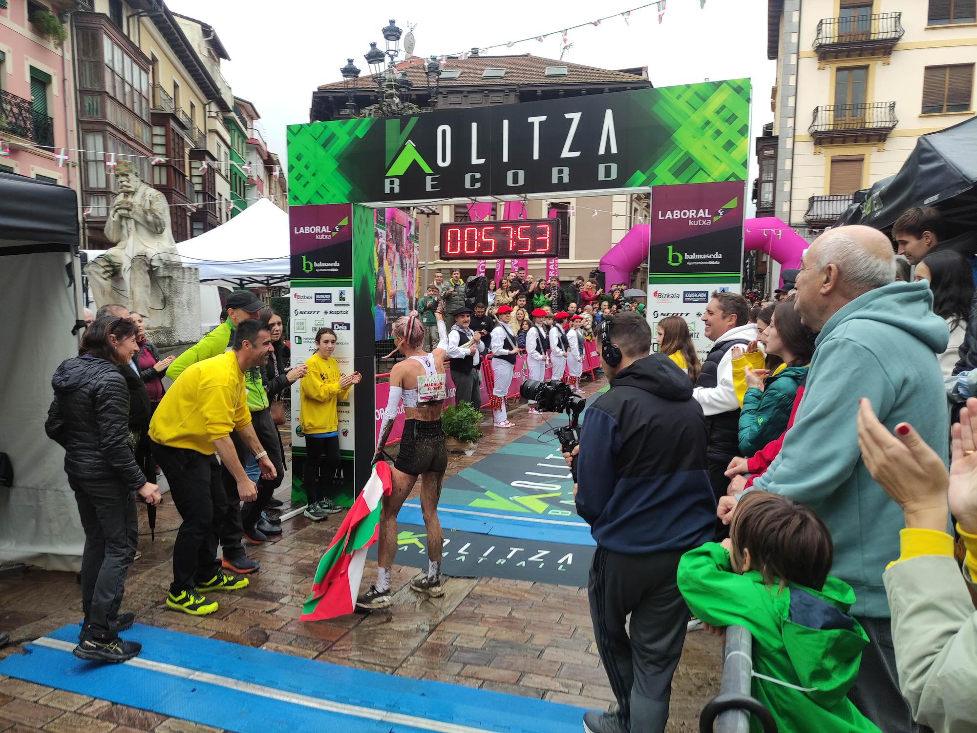Kolitza Balmatrail celebró el fin de semana la consecución del récord femenino del Kolitza.
