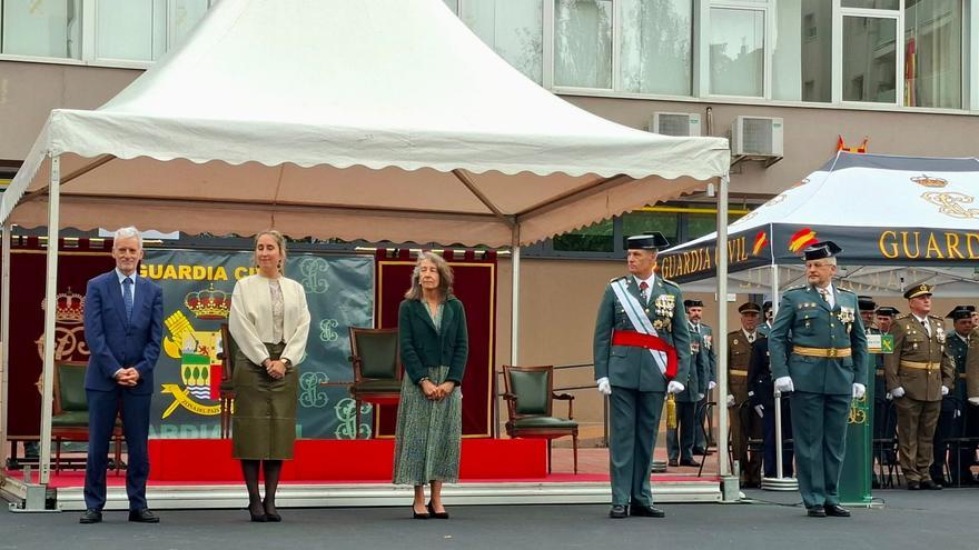Marisol Garmendia destaca la "proyección social" que tiene la Guardia Civil en Euskadi
