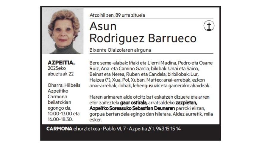 Asun Rodriguez Barrueco