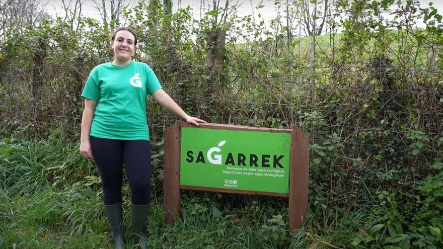 Sagarrek: la apuesta por el primer sector de una joven emprendedora irundarra