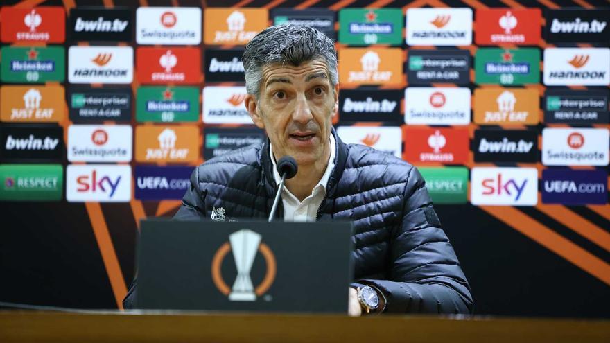 Imanol: “Si vienes a especular, igual te quedas sin partido de vuelta”