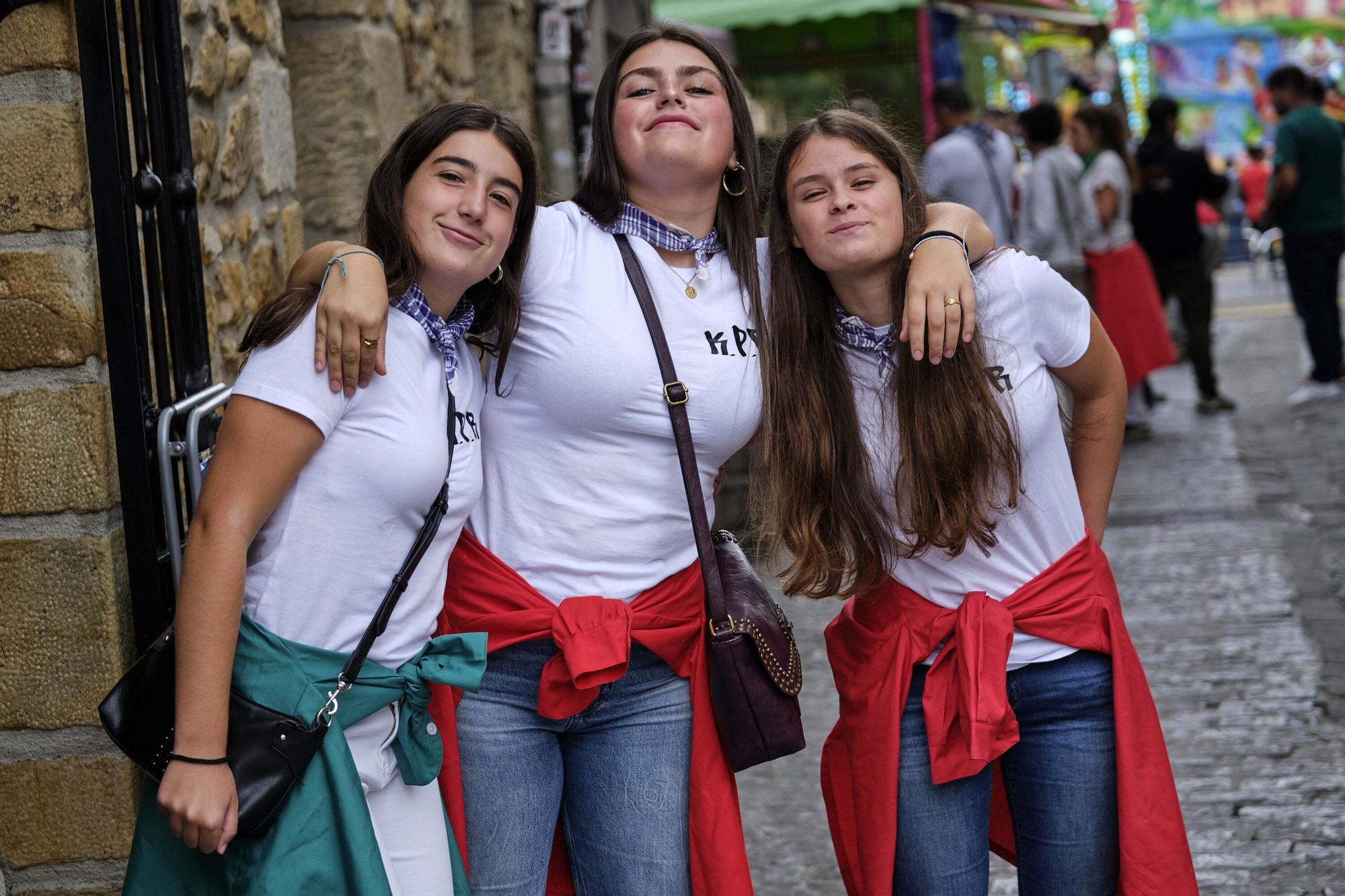 Un posado para la prensa.