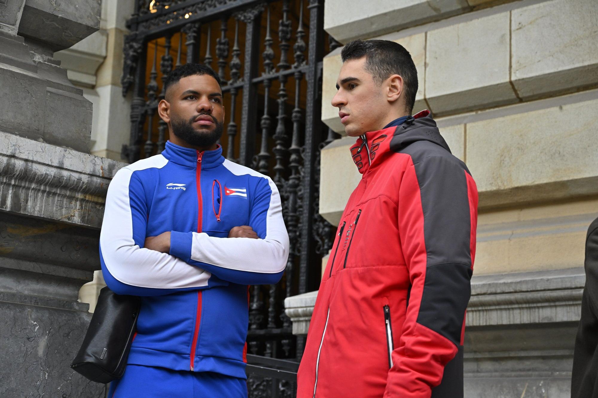 Recepción oficial a las delegaciones participantes de la Liga de Naciones por parte de las autoridades.