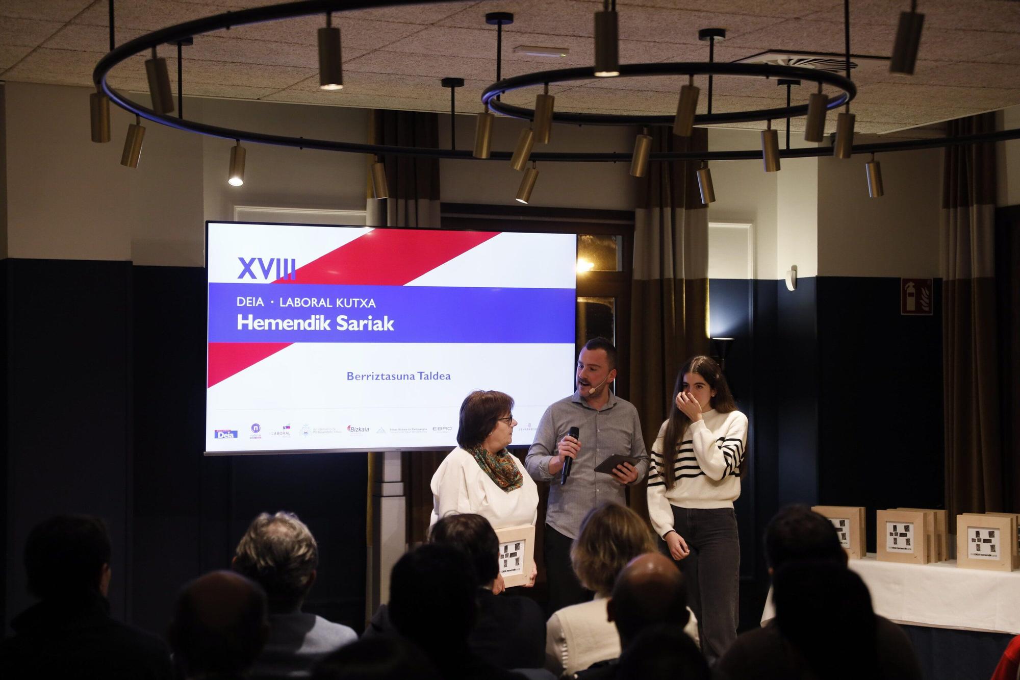 En imágenes: XVIII DEIA Laboral Kutxa Hemendik Sariak Ezkerraldea