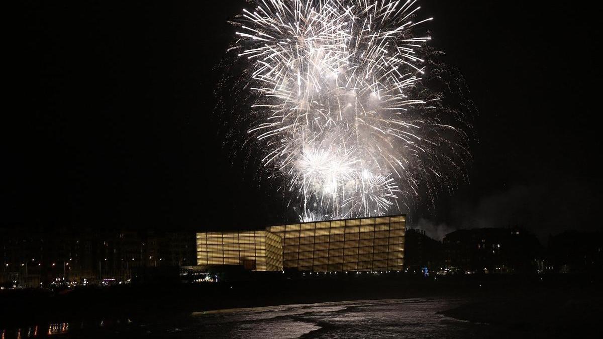 Pirotecnia Parente, en la Semana Grande de Donostia en 2018
