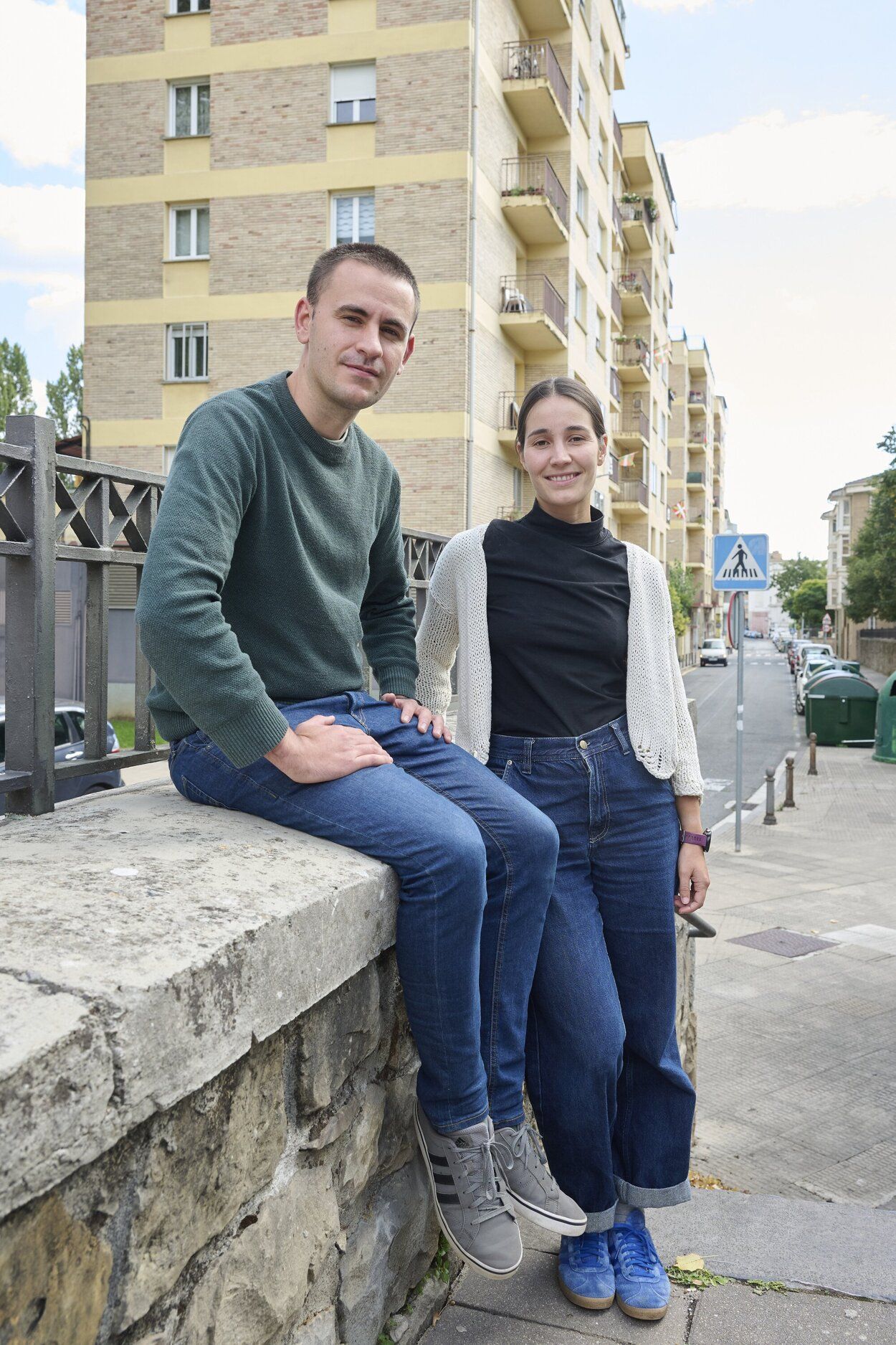Iker Narbona y Ainhoa Mendiluze.