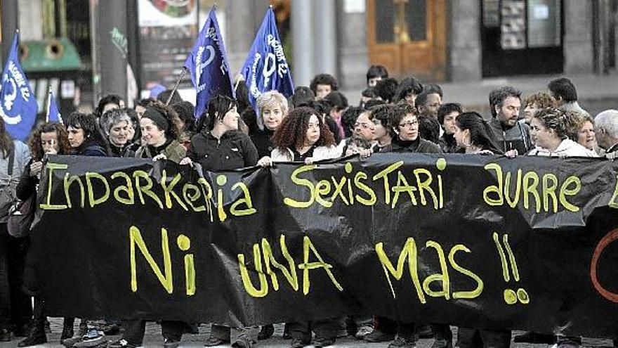 Bilbao tramita un 9,5% más de denuncias por violencia machista en 2012
