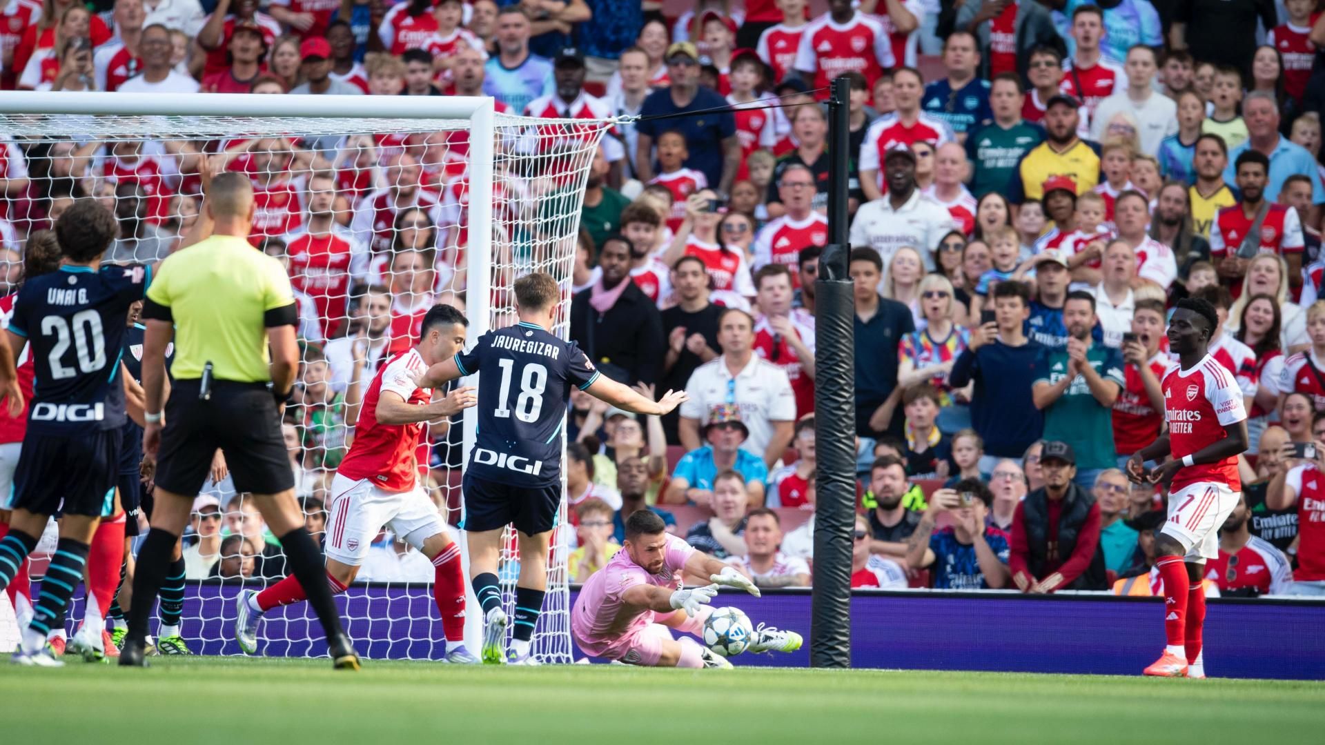 El Arsenal-Athletic, en imágenes