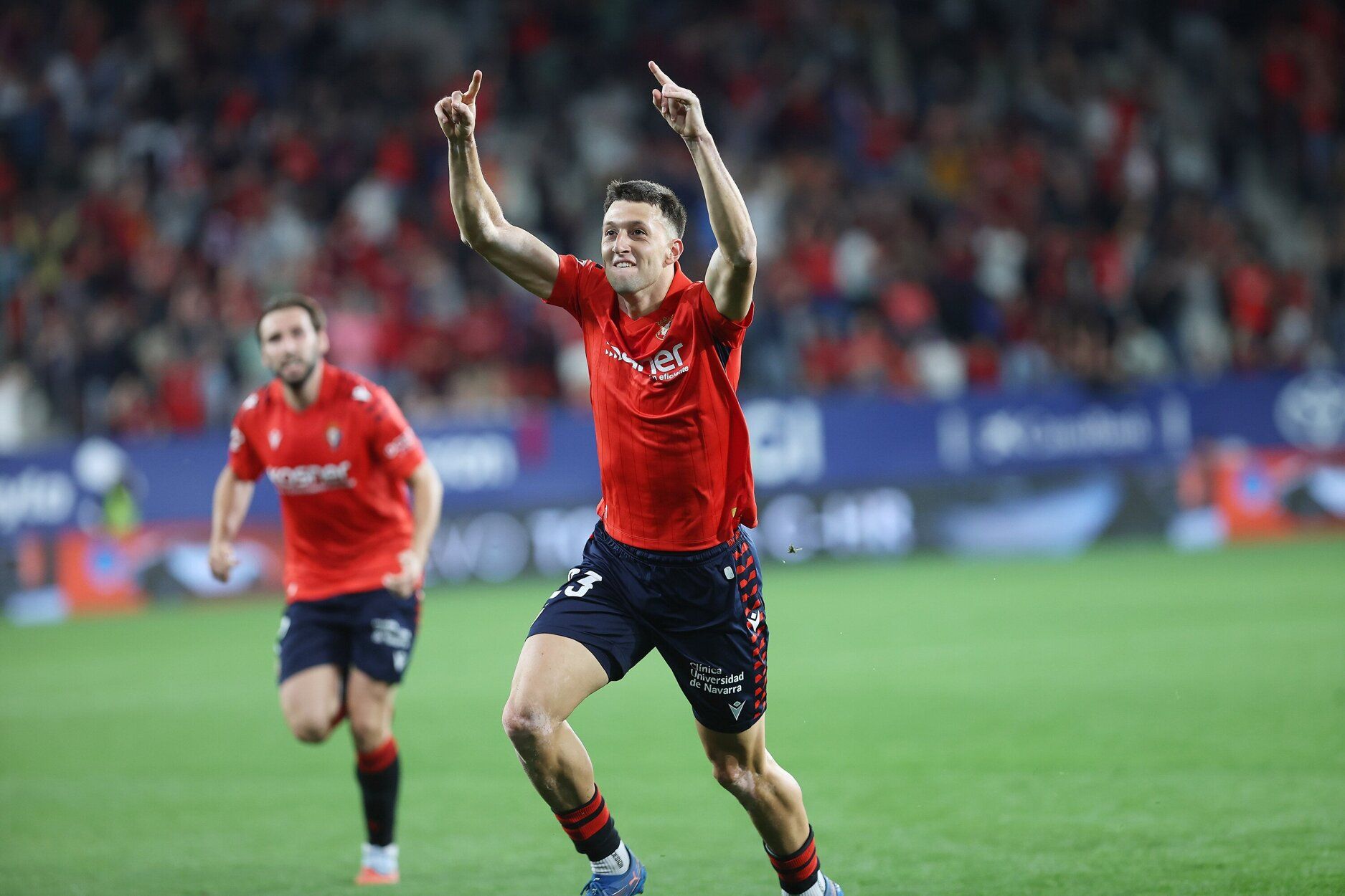 Fotos del Osasuna-Getafe en El Sadar