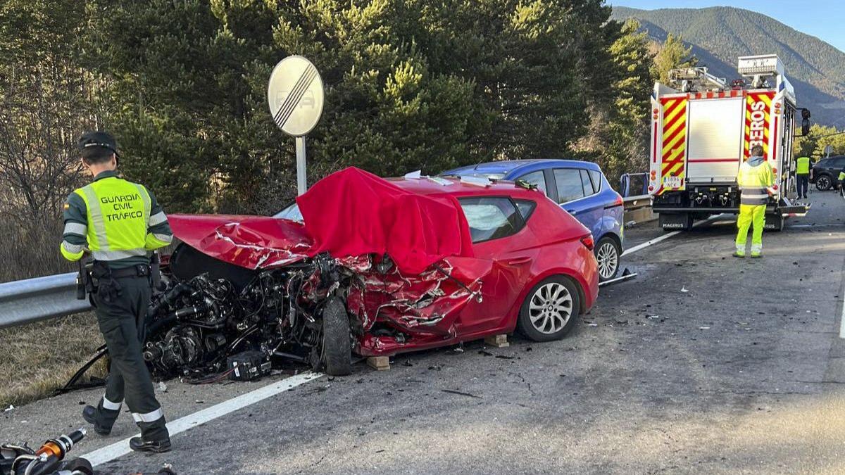Accidente de tráfico ocurrido en Huesca