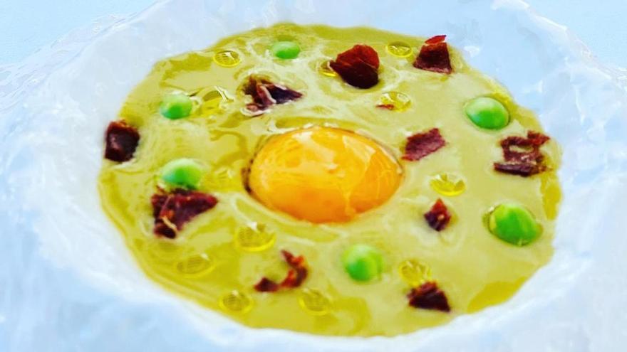 Menú de fin de semana: crema de guisantes, lasaña y milhojas