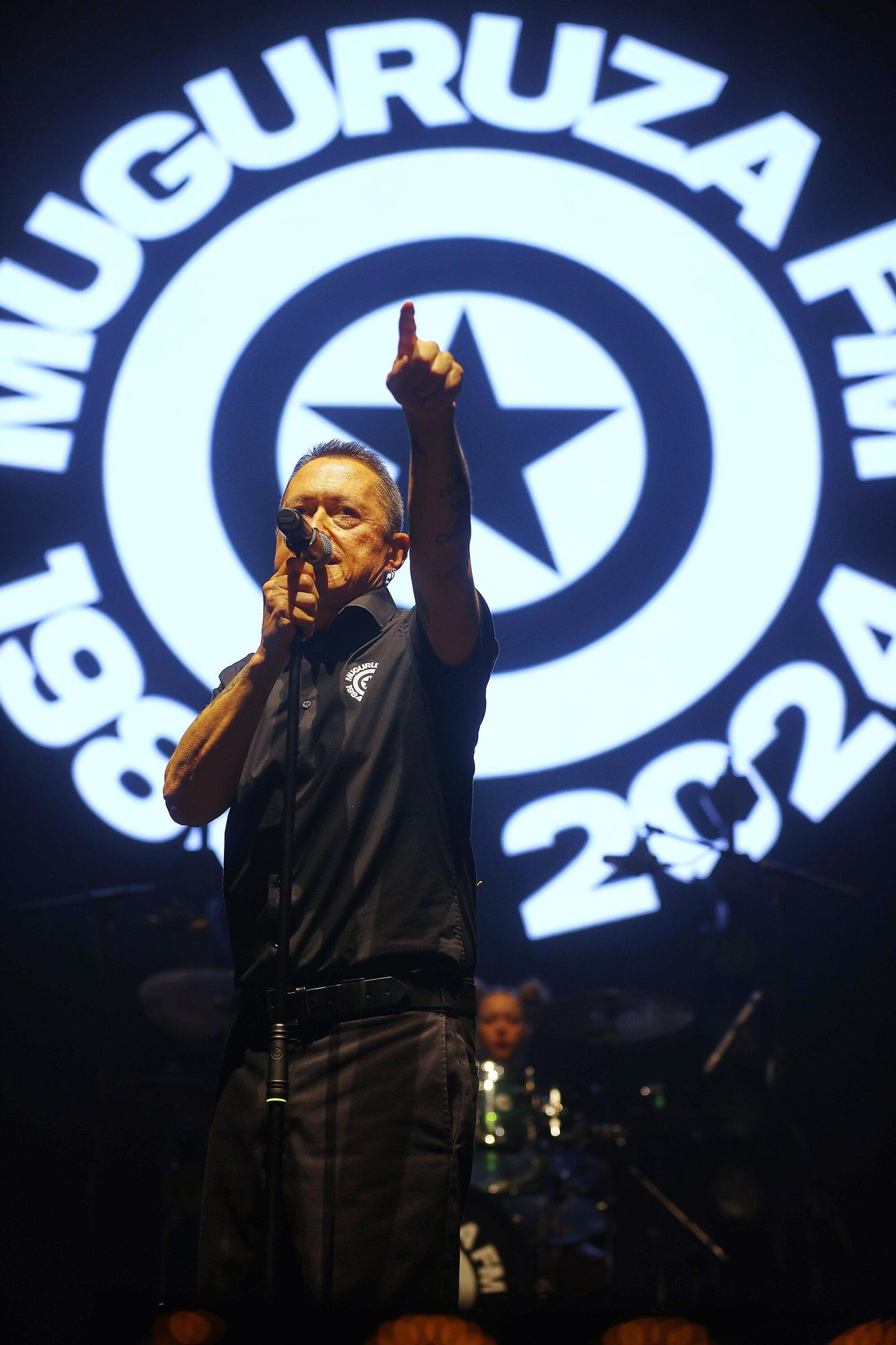 Fotos del concierto de Fermin Muguruza en el Navarra Arena (04/10/2025)