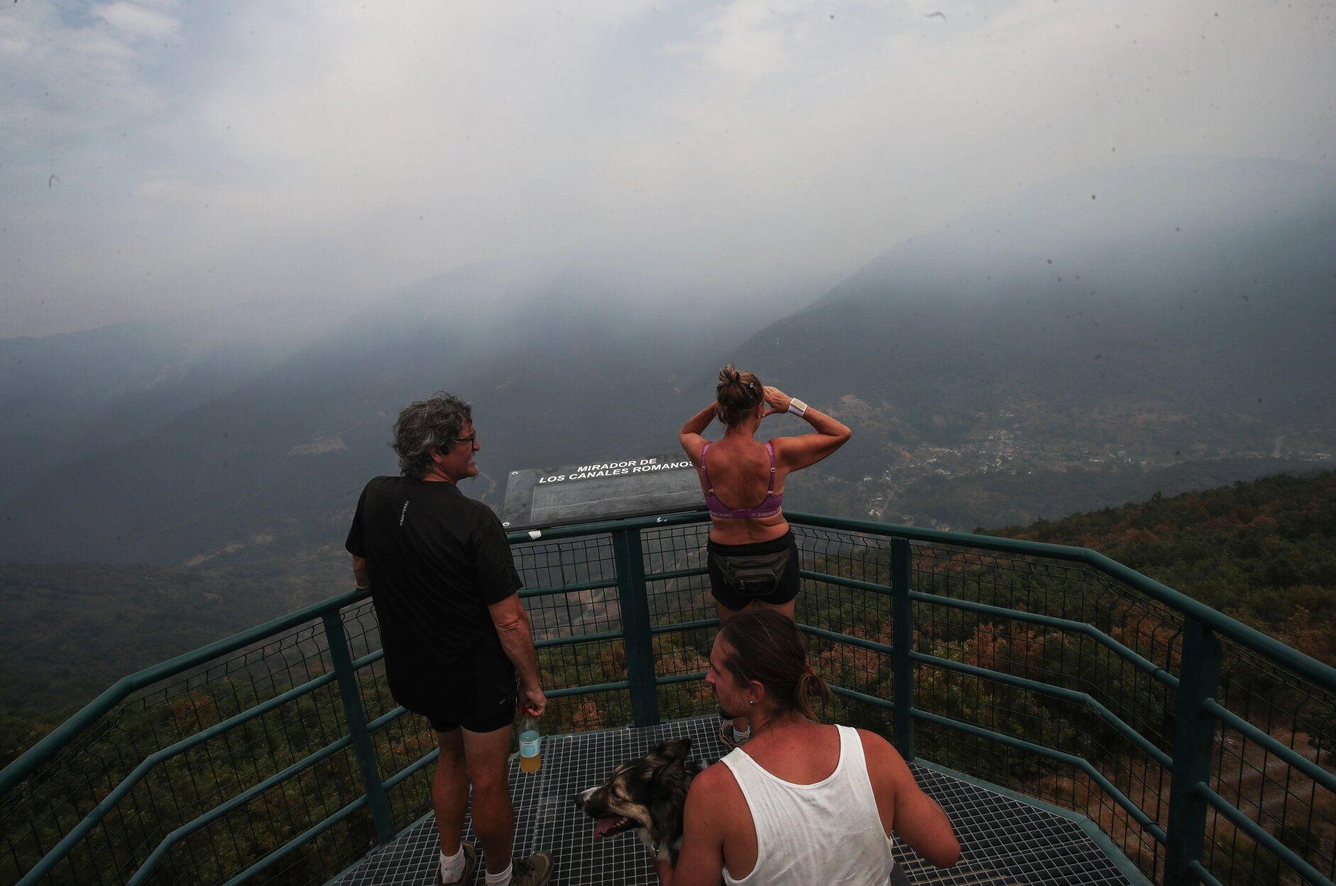 Las Médulas, arrasadas por el fuego: un paisaje desolador