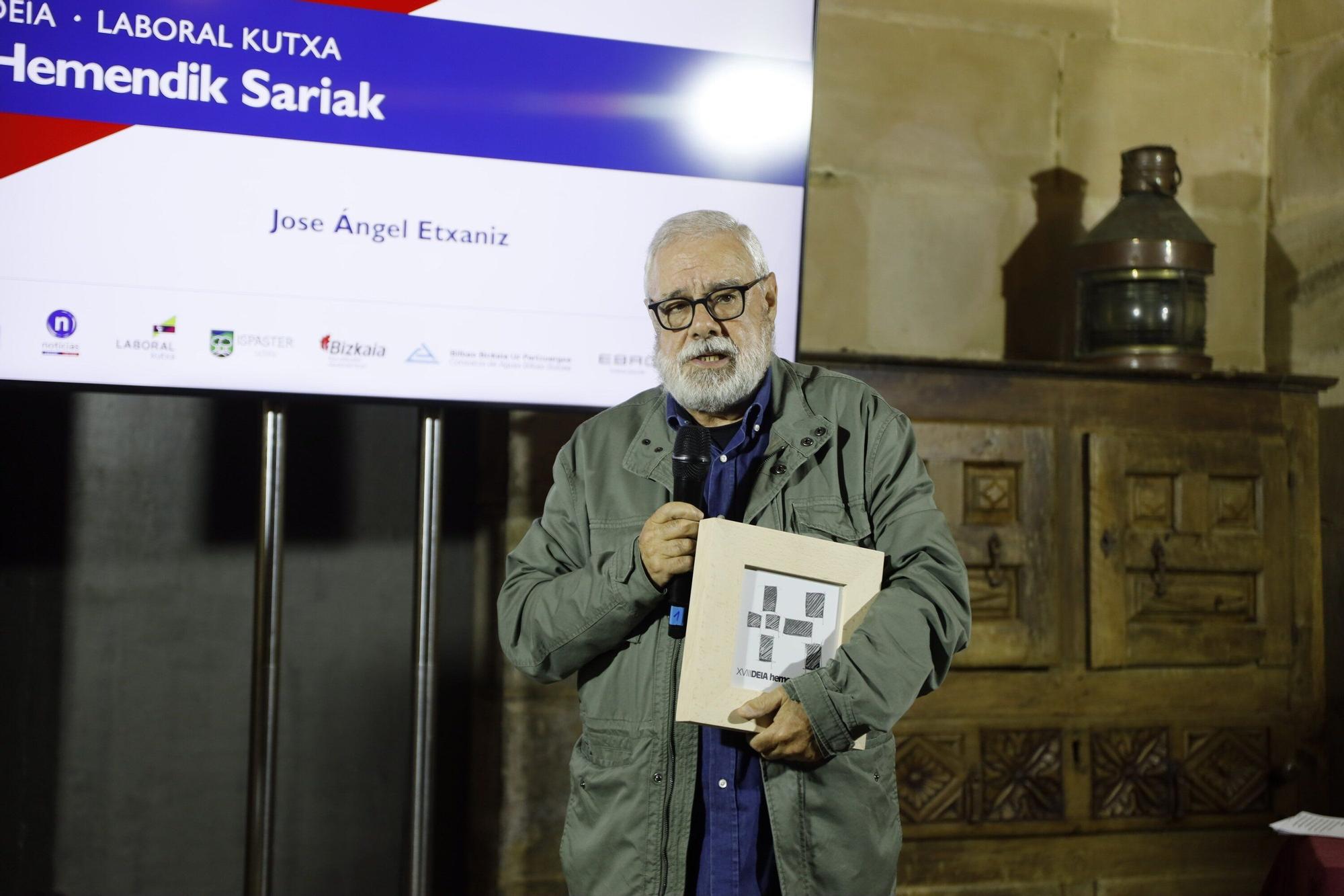 La gala DEIA Laboral Kutxa Hemendik Sariak Kostaldea, en imágenes