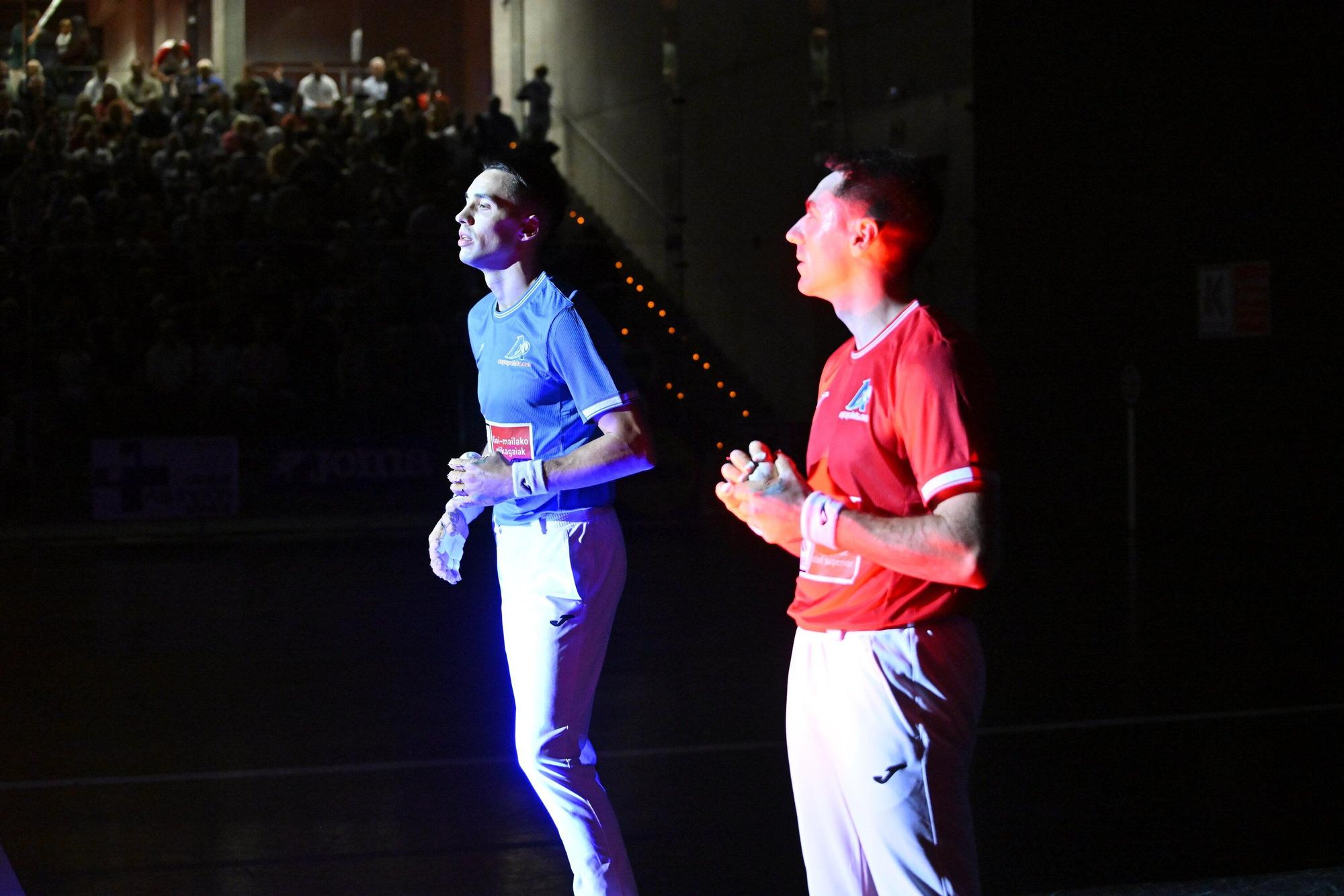 En imágenes: Etxeberria se hace con su primera txapela del Cuatro y Medio en Bilbao (22 - 11)