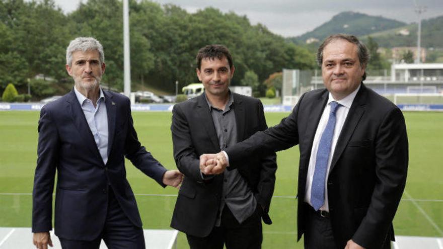 Asier Garitano ya es técnico de la Real