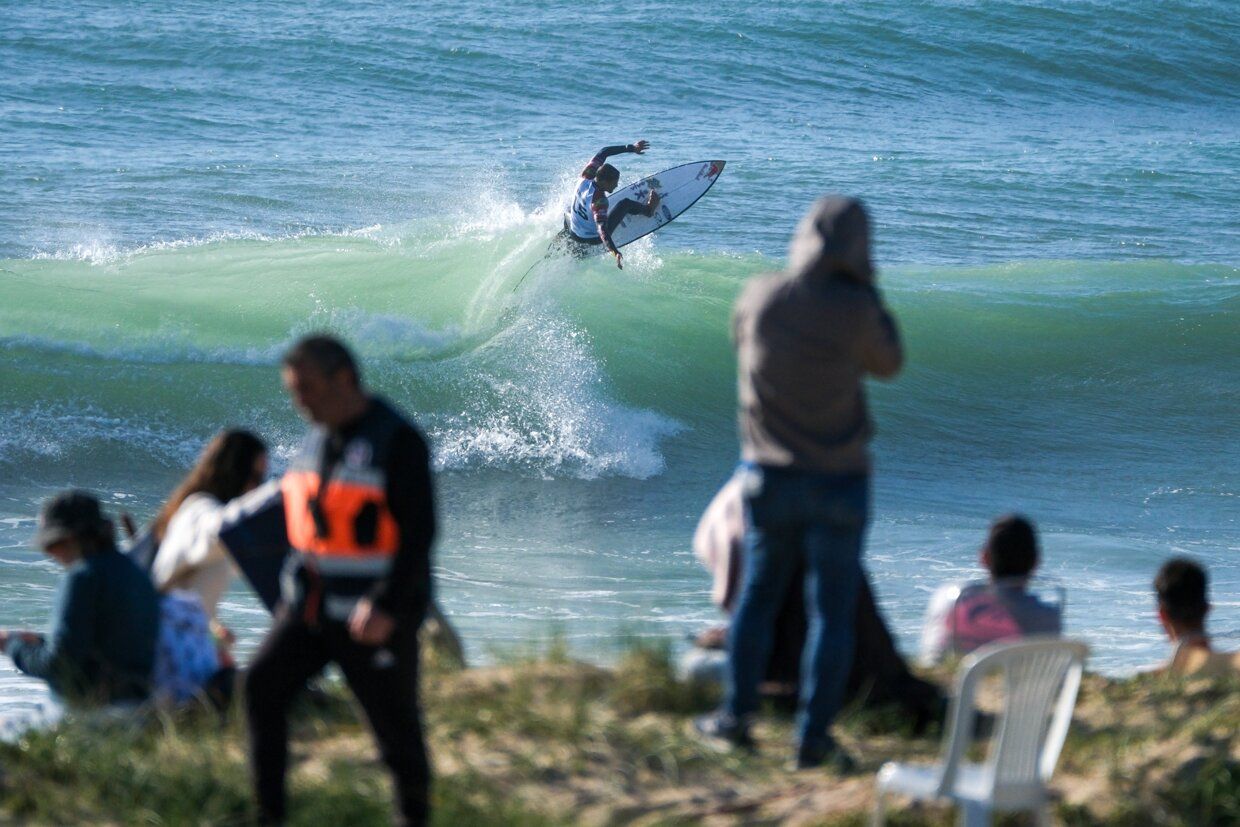 Las espectaculares imágenes de surf del Campeonato Mundial en Peniche