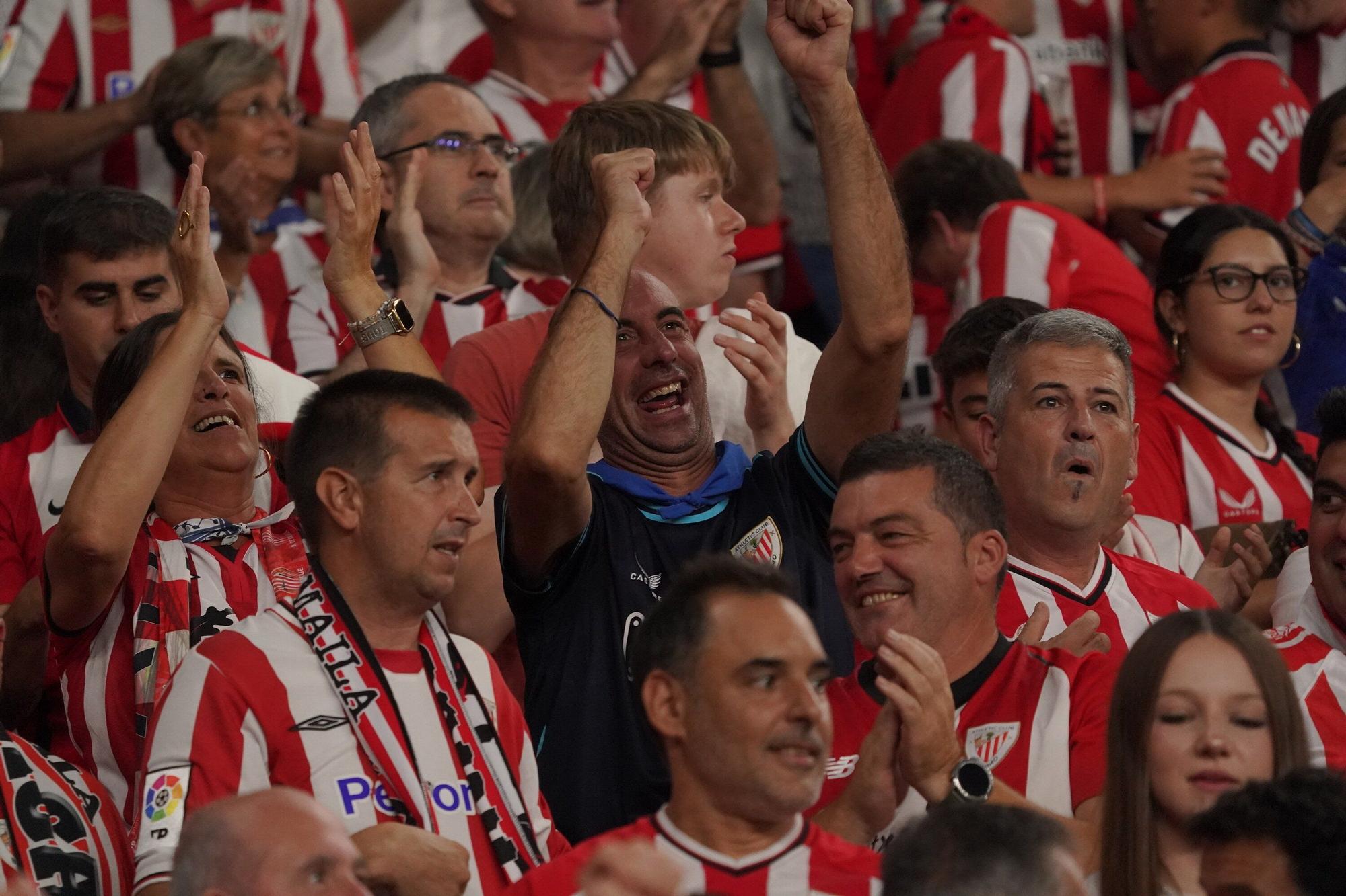 En imágenes: ¿Has estado en San Mamés viendo el Athletic-Sevilla? Búscate en nuestra galería