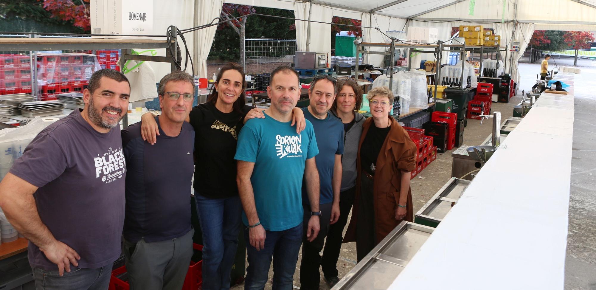 FOTOS | Preparativos del Nafarroa Oinez 2025 en Villava - Atarrabia