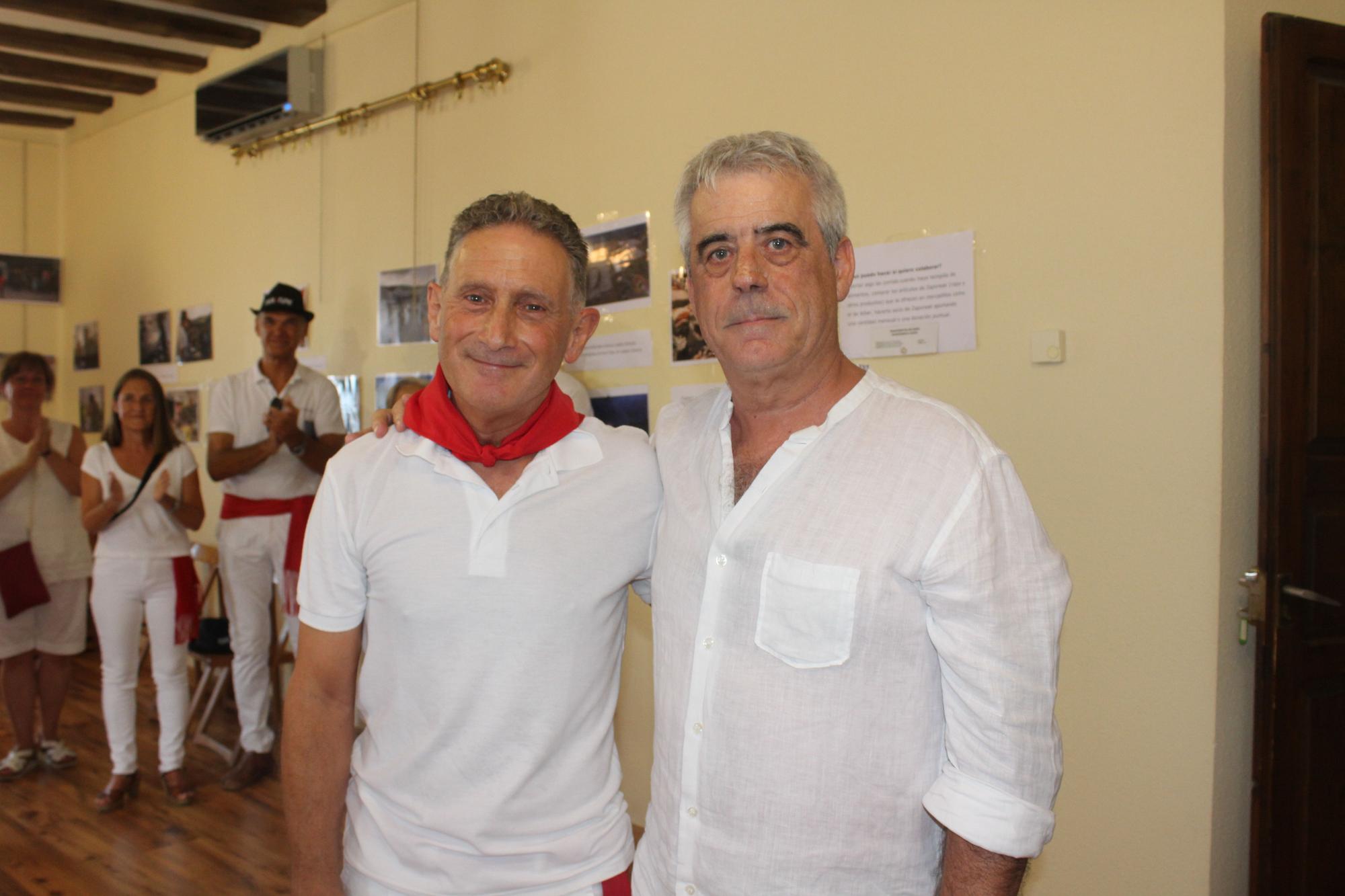 Fotos del inicio de las fiestas de Aibar