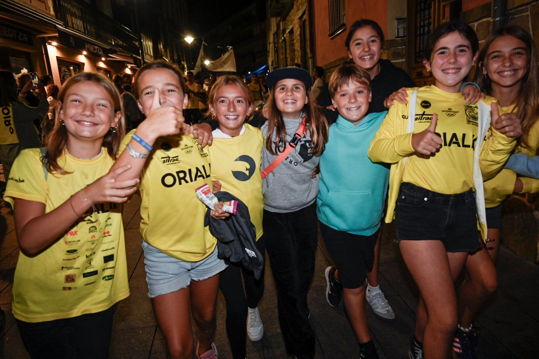 Emocionado recibimiento a Orio