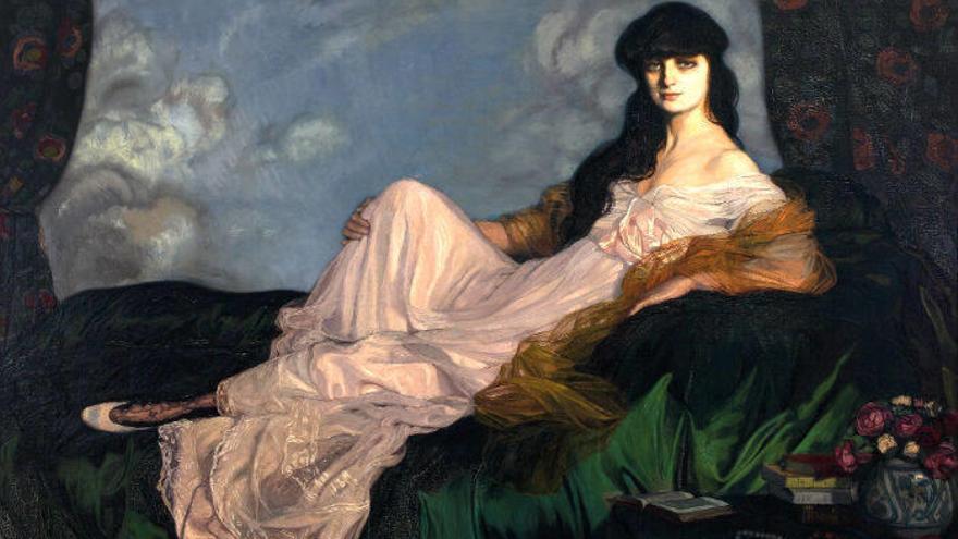 ‘Retrato de la condesa Mathieu de Noailles’, de Zuloaga.