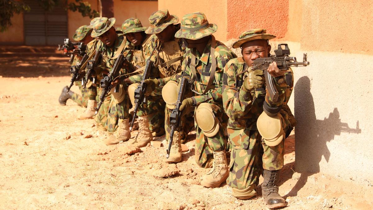 El ejercito de Nigeria en una foto de archivo