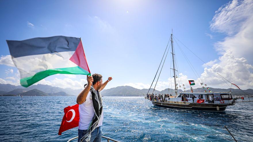 Israel intercepta una nueva flotilla que busca romper el bloqueo sobre la Franja