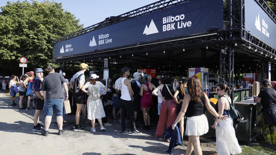 En imágenes: Arranca el Bilbao BBK Live 2025 con una hora de retraso
